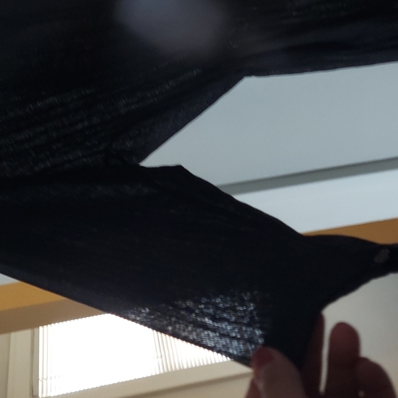 Black bathing suit coverup. Medium - Picture 2 of 6